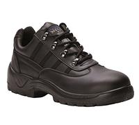 Portwest Steelite Safety Trainer S1P, Color: Black, Size: 47, FW25BKR47