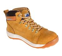 Portwest Steelite SB HRO Mid Cut Nubuck Safety Boots Honey Size 13