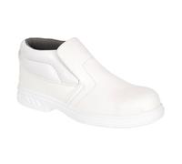 Portwest Steelite Slip On S2 Clean Area Safety Boots White Size 6.5
