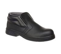 Portwest Steelite Slip On Safety Boot S2, Size: 4One Size, Colour: White, FW83WHR40