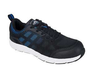 Portwest Steelite Tove Safety Trainers Black / Blue Size 10
