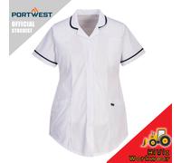 Portwest Stretch Maternity Tunic Collared Classic Healthcare Nurse Womens Work