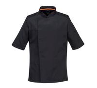 Portwest C746 Stretch Mesh Air Pro Short Sleeve Jacket Black XL Colour XL