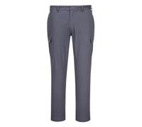 PORTWEST Stretch Slim Combat Trouser Cargo Stretch Cotton Safety Work Wear S231