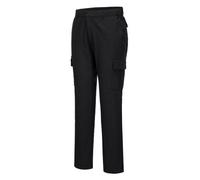 Portwest Stretch Slim Combat Trousers Black 34" 31"