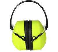 Portwest Super Hi Vis Foldable Ear Defenders Yellow