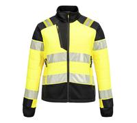 Portwest T171 PW3 Hi Vis Women Hybrid Baffle Jacket Windproof Water Resistant