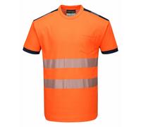 Portwest T181 T-Shirt Hi Vis Short Sleeve Safety Lightweight Reflective