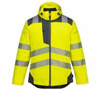 Portwest T400 Hi Vis Stain Resistant Waterproof Lightweight Winter Rain Jacket