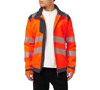 Portwest PW3 Hi-Vis Work Jacket, Color: Orange Navy, Size: S, T500ONRS