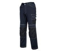 Portwest T601 PW3 Work Trousers Contrast Colour Stitching Drawstring Waist