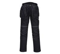 Portwest T602BKR30 Urban Holster Work Trousers, 30, Black