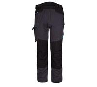 Portwest T701 Mens WX3 Work Trousers - Reinforced Safety Workwear Trousers with Kneepad Protection Metal Grey, 32