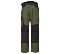 Portwest T701 Mens WX3 Work Trousers - Reinforced Safety Workwear Trousers with Kneepad Protection Olive Green, 40
