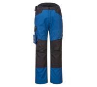 Portwest T701 Mens WX3 Work Trousers - Reinforced Safety Workwear Trousers with Kneepad Protection Size Persian Blue, 30