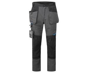 Portwest T719 - WX3 Slim Fit Holster Trousers Comfort Stretch Pants - Metal Grey