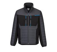 Portwest T752 Hybrid WX3 Baffle Jacket Long Sleeve Water Resistant Padded | Polyester, Multiple Pockets, Mandarin Collar, Breathable, Insulated, Windproof, Durable