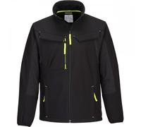 Portwest T753 WX3 Eco Hybrid Softshell Jacket (2L) Black Size: M Colou M