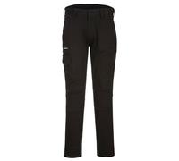Portwest T801 KX3 Cargo Trousers 2 Thigh Pockets Pre-Bent Knees Black
