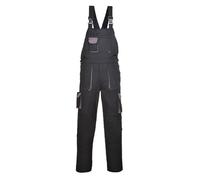 Portwest Texo Contrast Bib and Brace Black S 31"