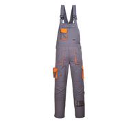 Portwest Texo Contrast Bib and Brace Grey 2XL 31"