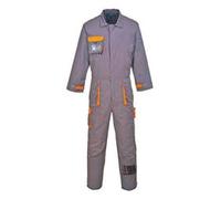 Portwest Texo Contrast Coverall Grey Medium TX15GRRM
