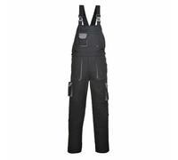 Portwest Texo Contrast Painters Work Wear Bib and Brace Overall Coverall TX12 UK