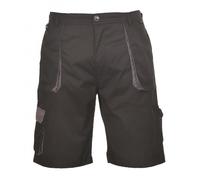 Portwest Texo Contrast Shorts - Black - Large - TX14BKRL