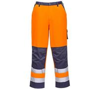 Portwest Texo TX51 Lyon Hi Vis Work Trousers With Knee-pad Pockets