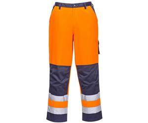 Portwest Texo TX51 Lyon Hi Vis Work Trousers With Knee-pad Pockets
