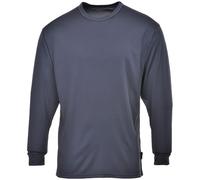 Portwest Thermal Base Layer Top - Charcoal - Large - B133CHAL