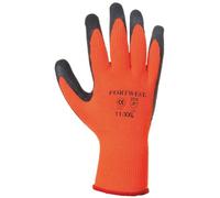 Portwest Thermal Grip Gloves (A140) Workwear Safetywear in Orange | Size: Large Portwest Orange L