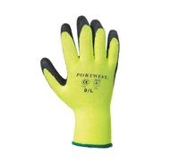 Portwest Thermal Grip Gloves in Yellow | Size: 2XL Portwest Yellow 2XL