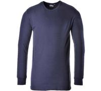 Portwest Thermal Long Sleeve T Shirt Navy 3XL