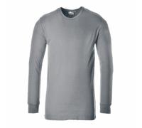 Portwest Thermal Long Sleeve T Shirt Grey S