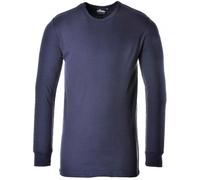 Portwest Thermal Long Sleeve T-Shirt - Navy - Small - B123NARS