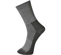Portwest Thermal Socks Grey 10 - 13 Pack of 1