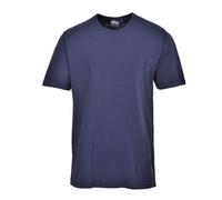 Portwest Thermal Short Sleeve T Shirt Navy XL
