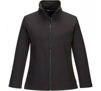 Portwest TK21 Ladies Promo Softshell Black Size: 2XL Colour: Black, Ch 2XL