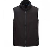 Portwest TK22 Print and Promo Softshell Gilet (2L) Black S Colour: Bla S