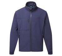 Portwest TK50 Softshell Jacket Mens Work | TPU Breathable Film, Micro Polar Fleece Lining, Six Secure Pockets