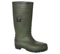 Portwest Total S5 Safety Wellington Boots Green Size 13