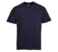Portwest Turin Premium T-Shirt, Size: L, Colour: Navy, B195NARL
