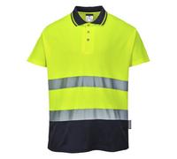 Portwest Two Tone Cotton Comfort Polo