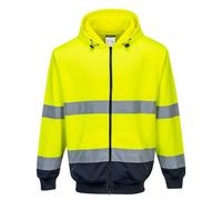 Portwest Two-Tone Zip Front Hoodie