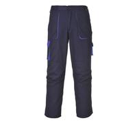 Portwest Texo Contrast Trouser, Size: M, Colour: Navy Tall, TX11NATM