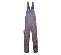Portwest TX12 Texo Contrast Bib and Brace Overalls Knee Pad Pockets