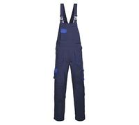 Portwest TX12 Texo Contrast Bib and Brace Overalls Knee Pad Pockets