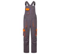 Portwest TX12 Texo Contrast Bib and Brace Overalls Knee Pad Pockets