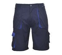 Portwest TX14 Texo Contrast Shorts Half Elasticated Waist 2 Thigh Pockets